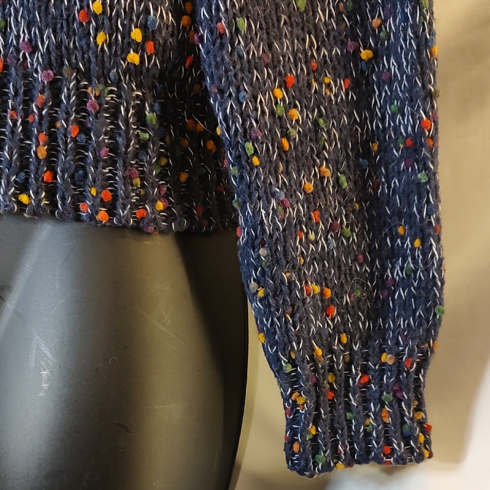 Alya Multicolor Speckled Turtleneck Sweater - Picture 4 of 7